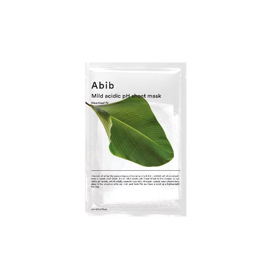 ABIB Mild Acidic pH Sheet Mask Heartleaf Fit 30ml (1ea)