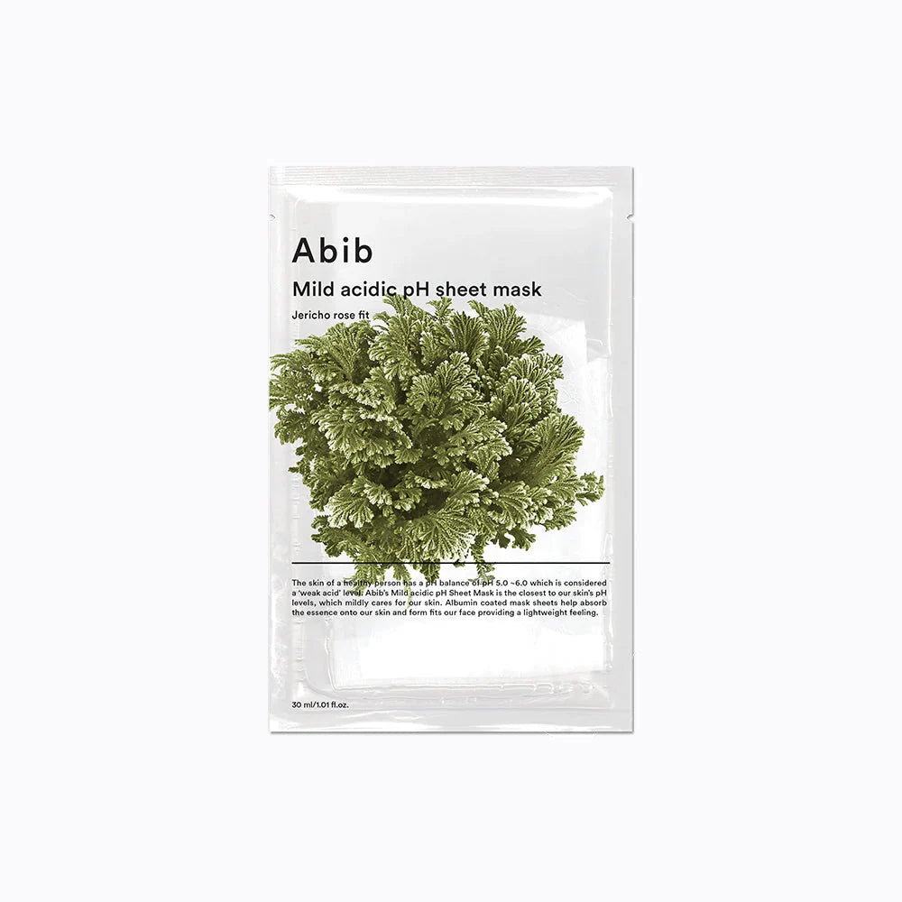 ABIB Mild acidic pH sheet mask Jericho rose fit 30ml (1ea)
