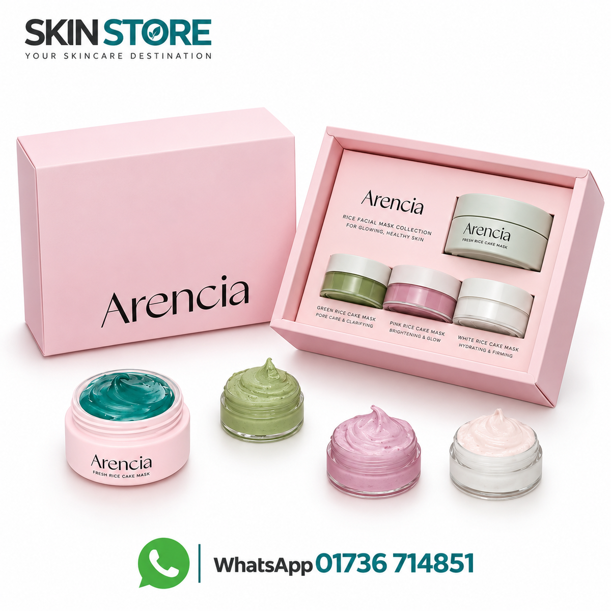 ARENCIA 4 Pcs Discovery Travel Kit