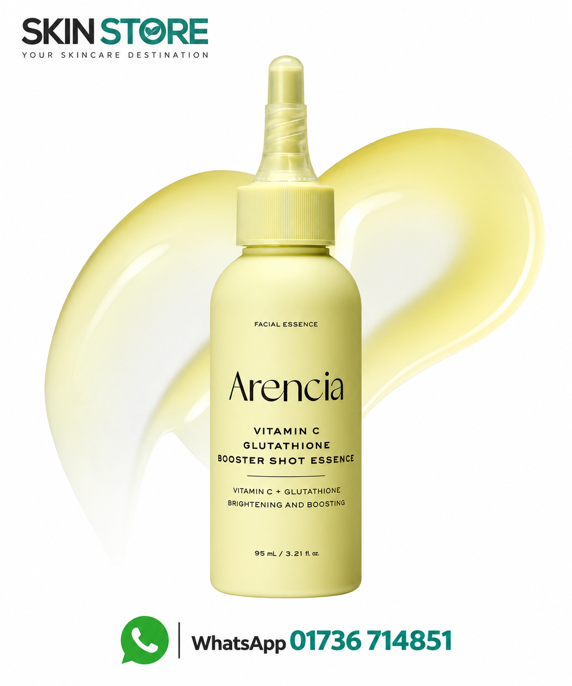 ARENCIA Vitamin C Glutathione Booster Shot Essence 95ml