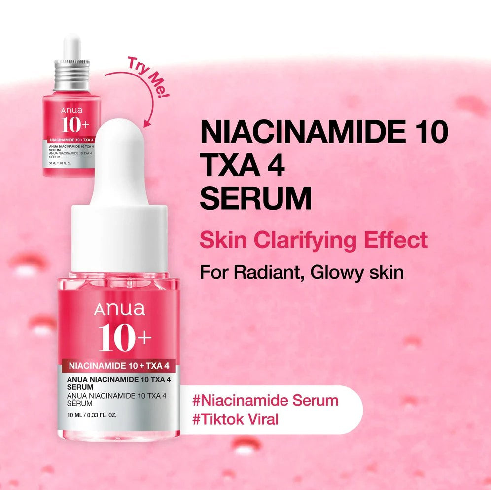 Anua Niacinamide 10 TXA 4 Dark Spot Correcting Serum MINI Travel 10ml