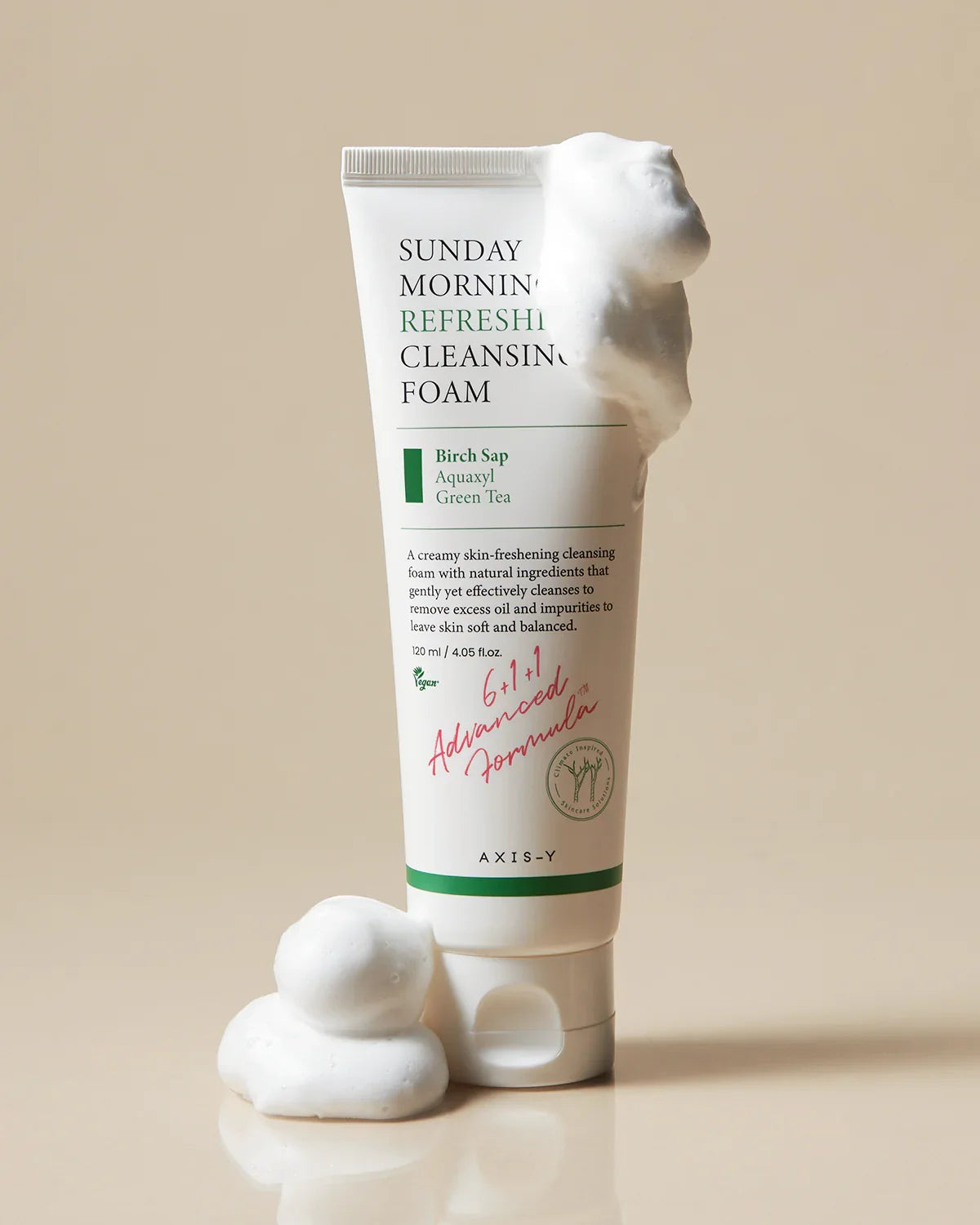 AXISY Sunday Morning Refreshing Cleansing Foam 120ml