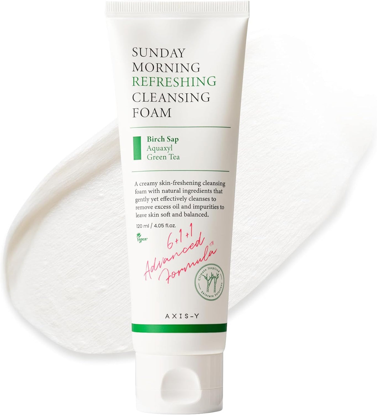 AXISY Sunday Morning Refreshing Cleansing Foam 120ml