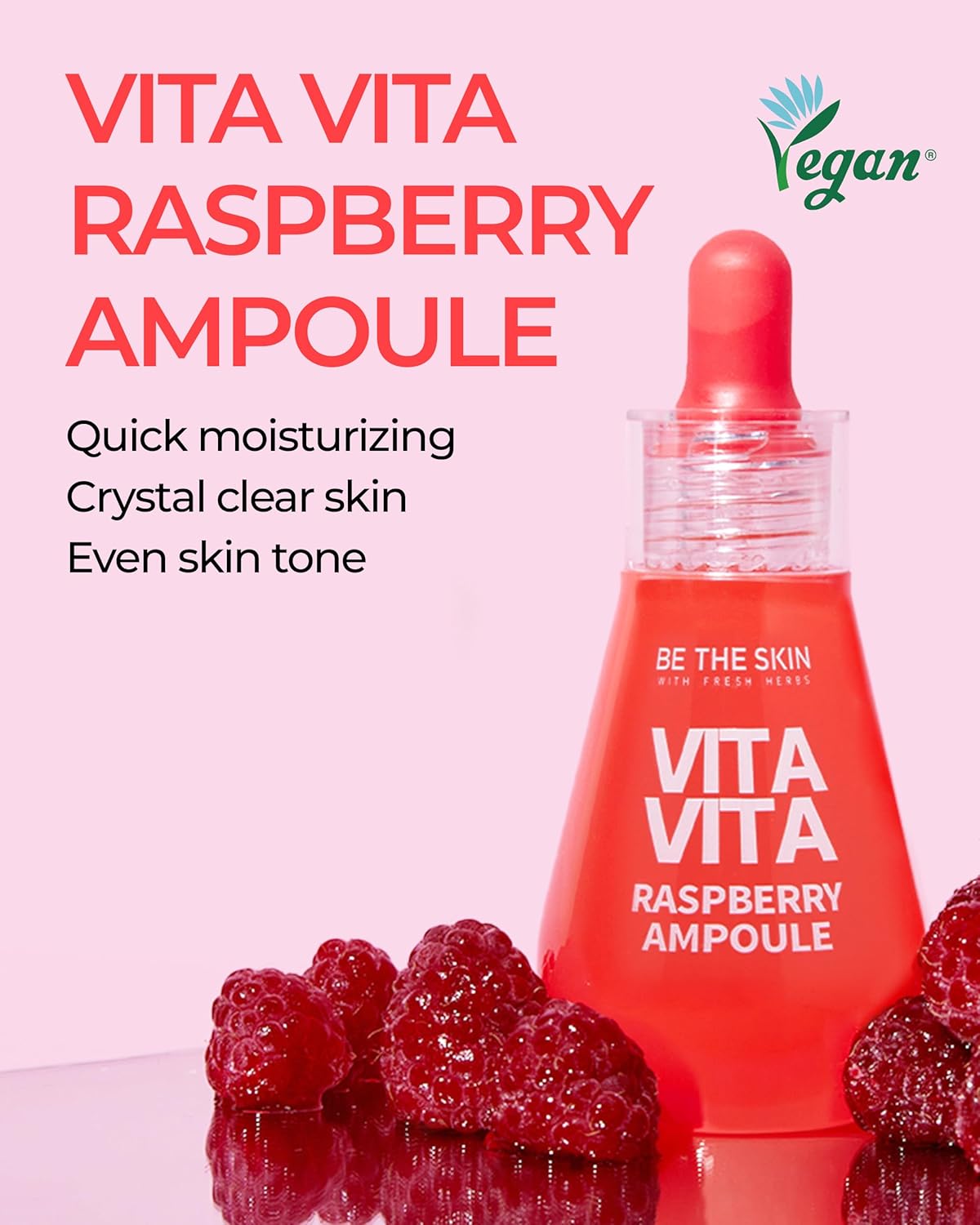BE THE SKIN VITAVITA Raspberry PDRN Ampoule 35ml