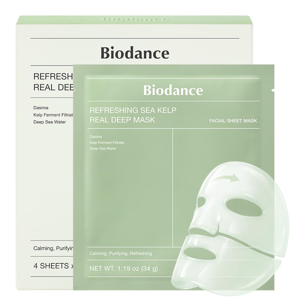 BIODANCE Refreshing Sea Kelp Real Deep Mask 34g (1 Piece)