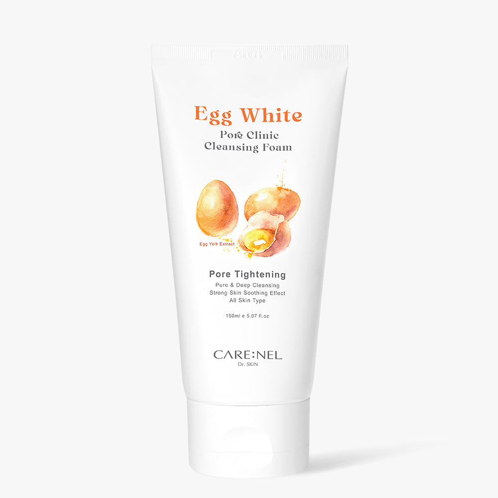 CARENEL Egg White Pore Clinic Cleansing Foam 150ml
