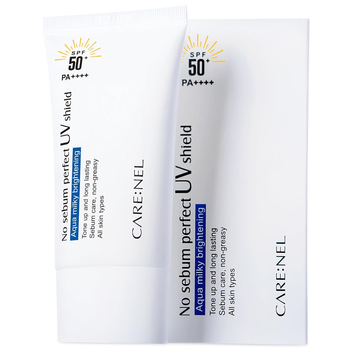 CARENEL No Sebum Perfect UV Shield SPF50+ PA++++ 50ml