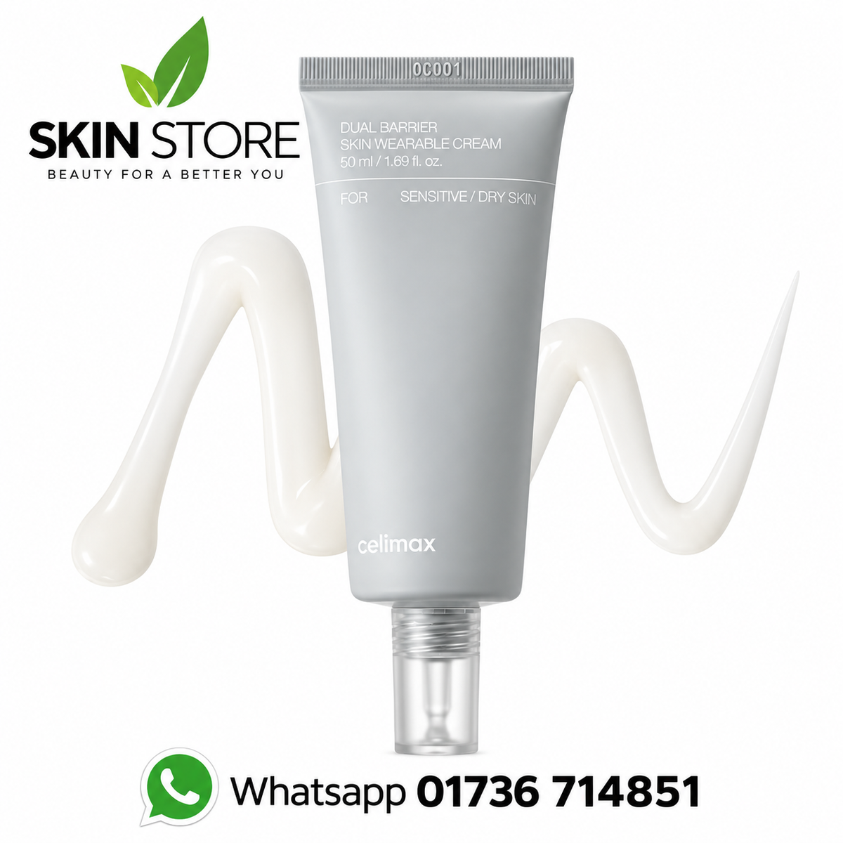 CELIMAX Dual Barrier Skin Wearable Cream 50ml