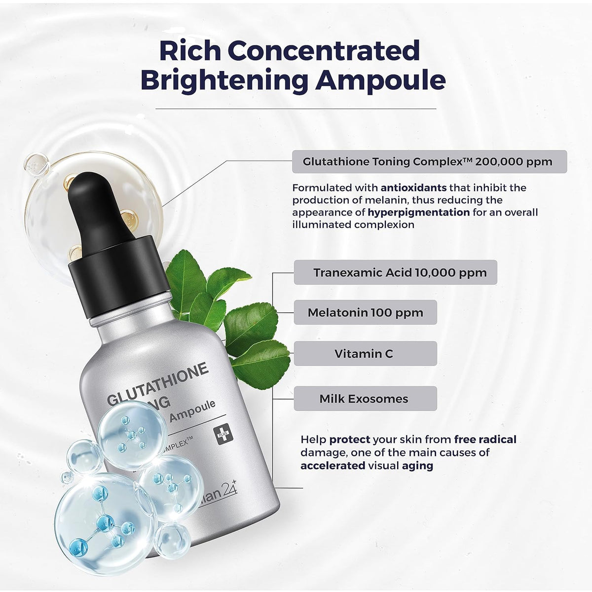 CENTELLIAN 24+ Glutathione Toning Boosting Ampoule 30ml