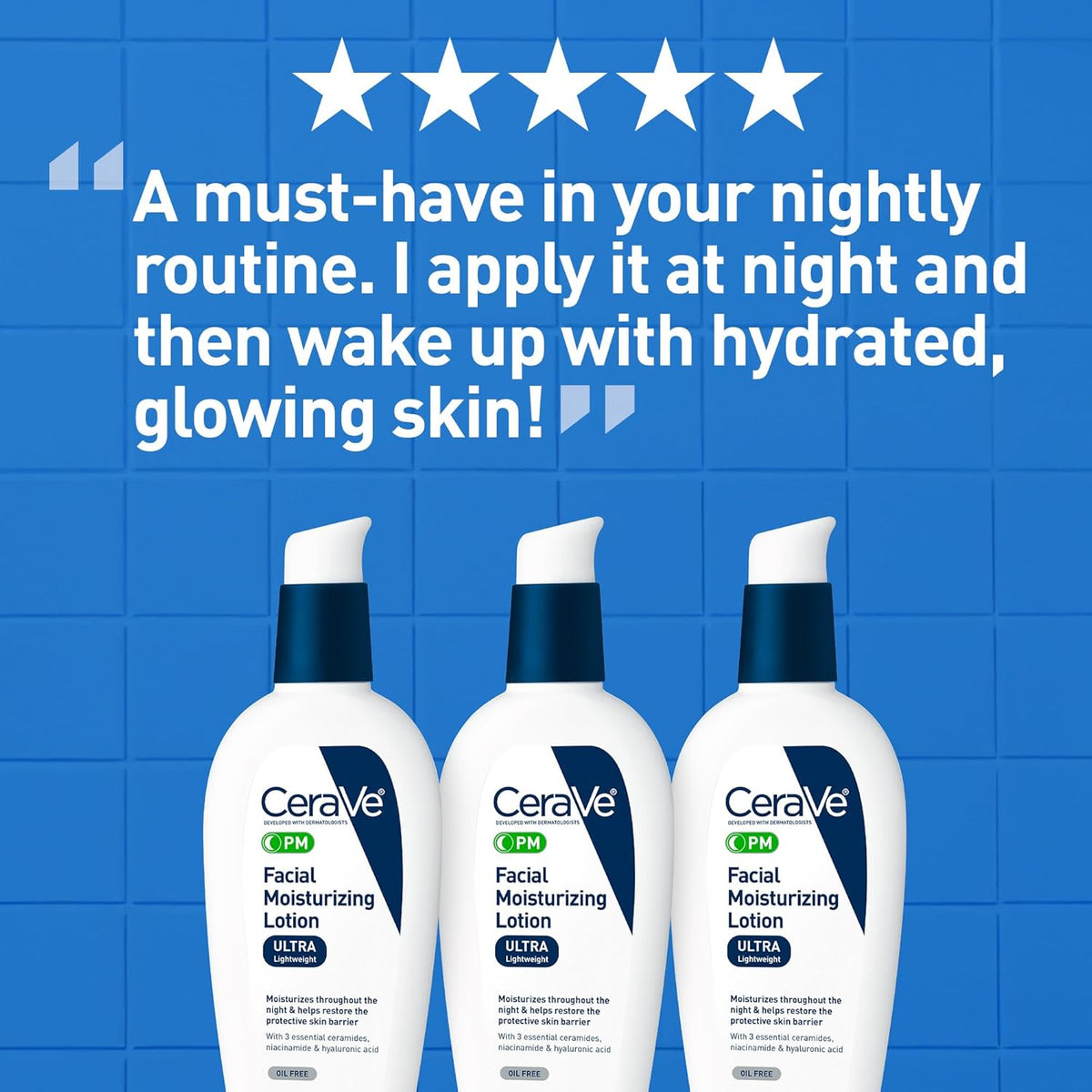 CeraVe (USA) PM Facial Moisturizing Night Lotion 89ml
