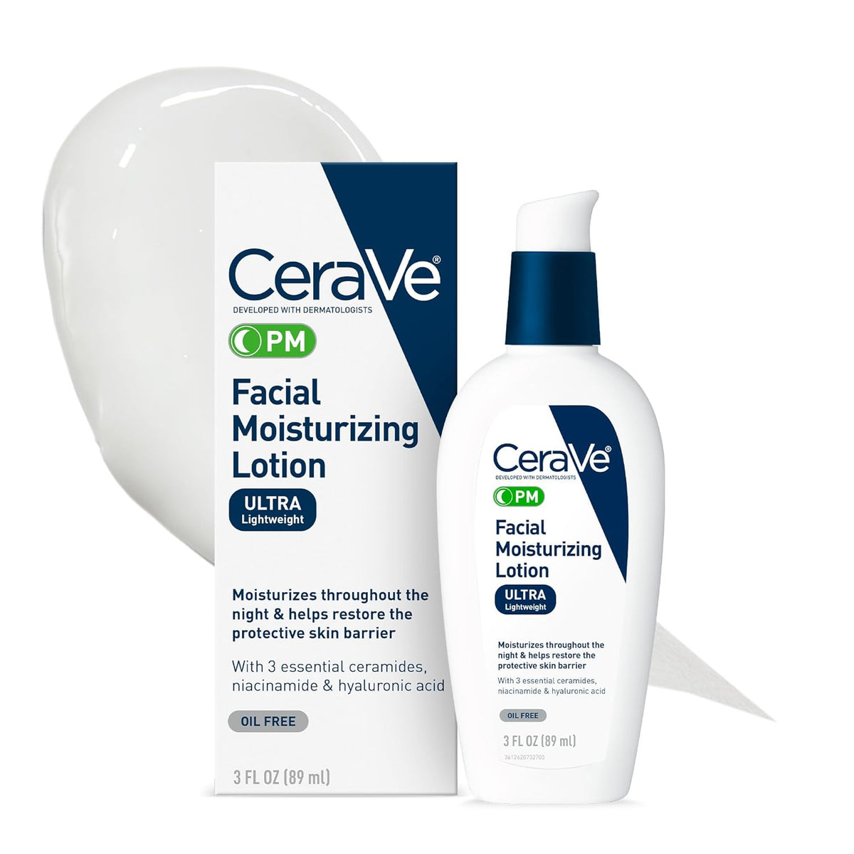 CeraVe (USA) PM Facial Moisturizing Night Lotion 89ml