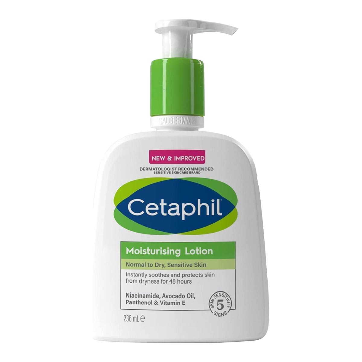 Cetaphil (UK/Canada) Moisturizing Lotion Normal, Dry & Sensitive Skin 236ml