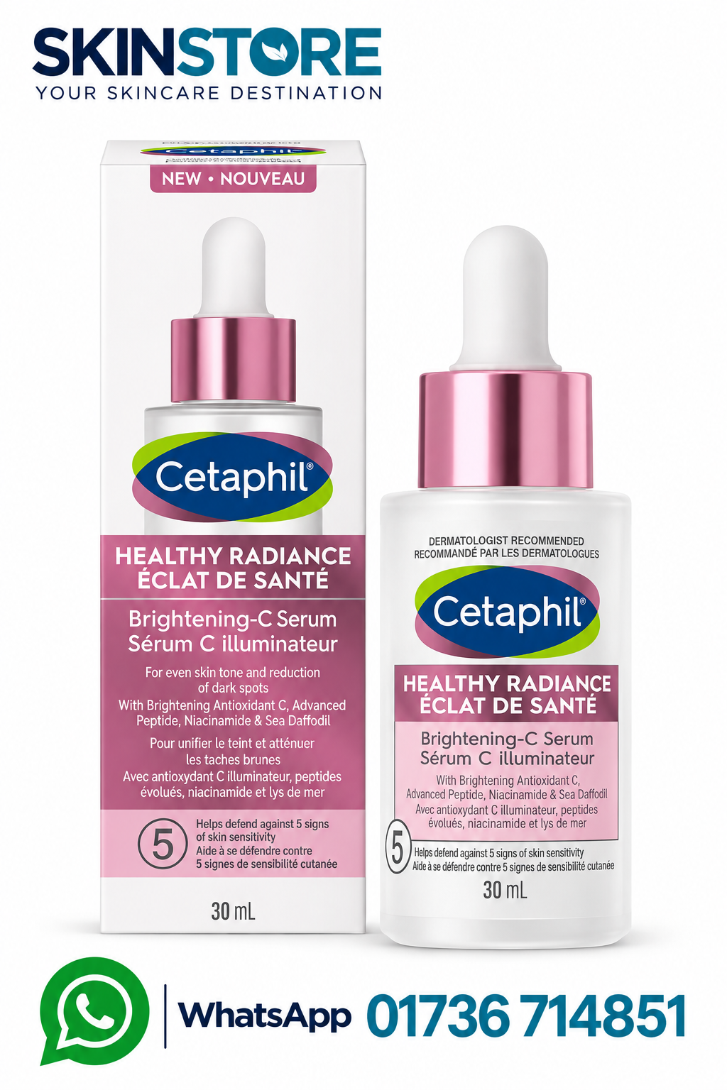 Cetaphil Brightening C Serum C Illuminateur 30ml