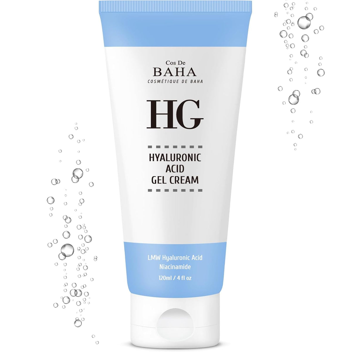 Cos de baha (HG) Pure Hyaluronic Acid + Niacinamide Gel Cream 120ml