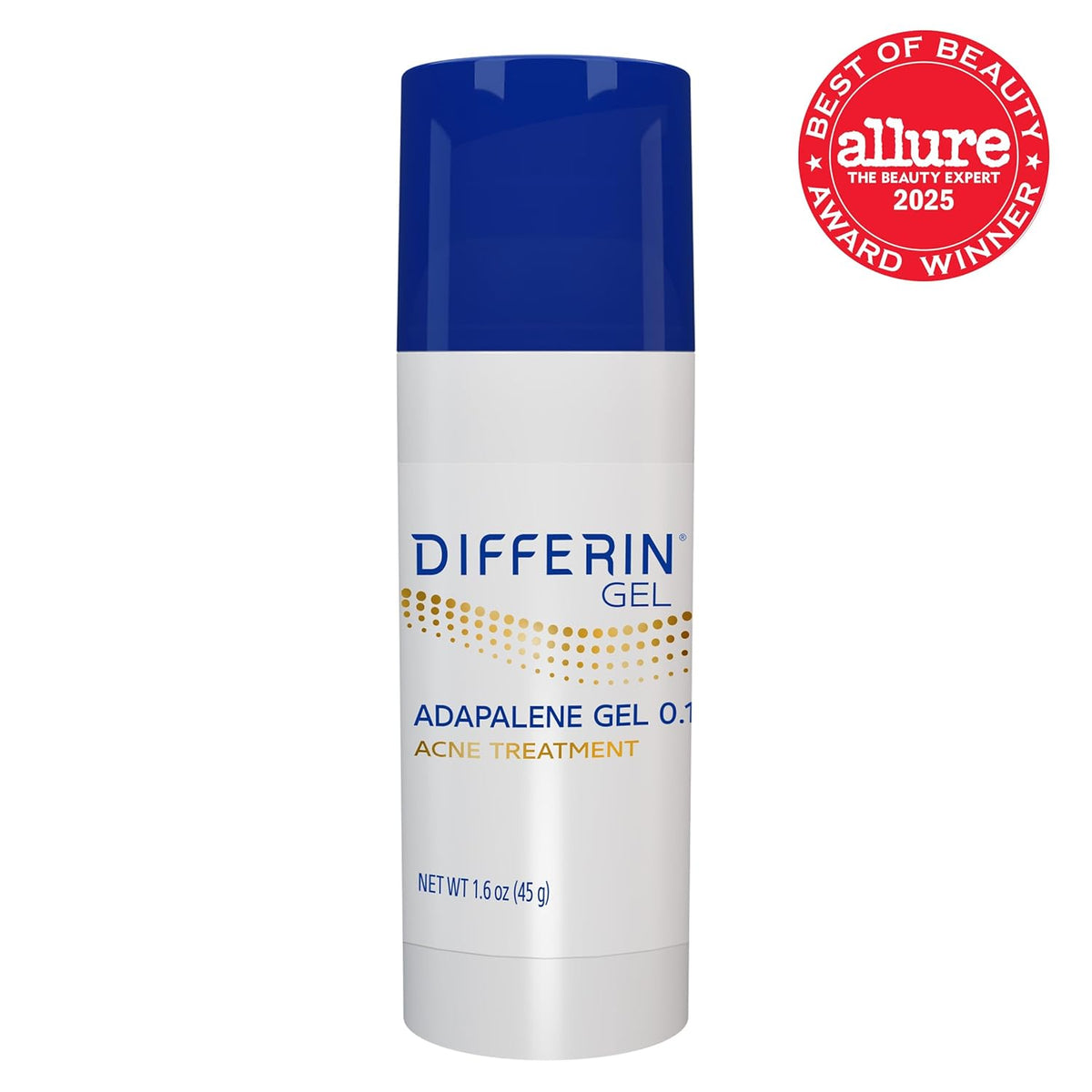 Differin Acne Treatment Gel Family Size Tube 45g