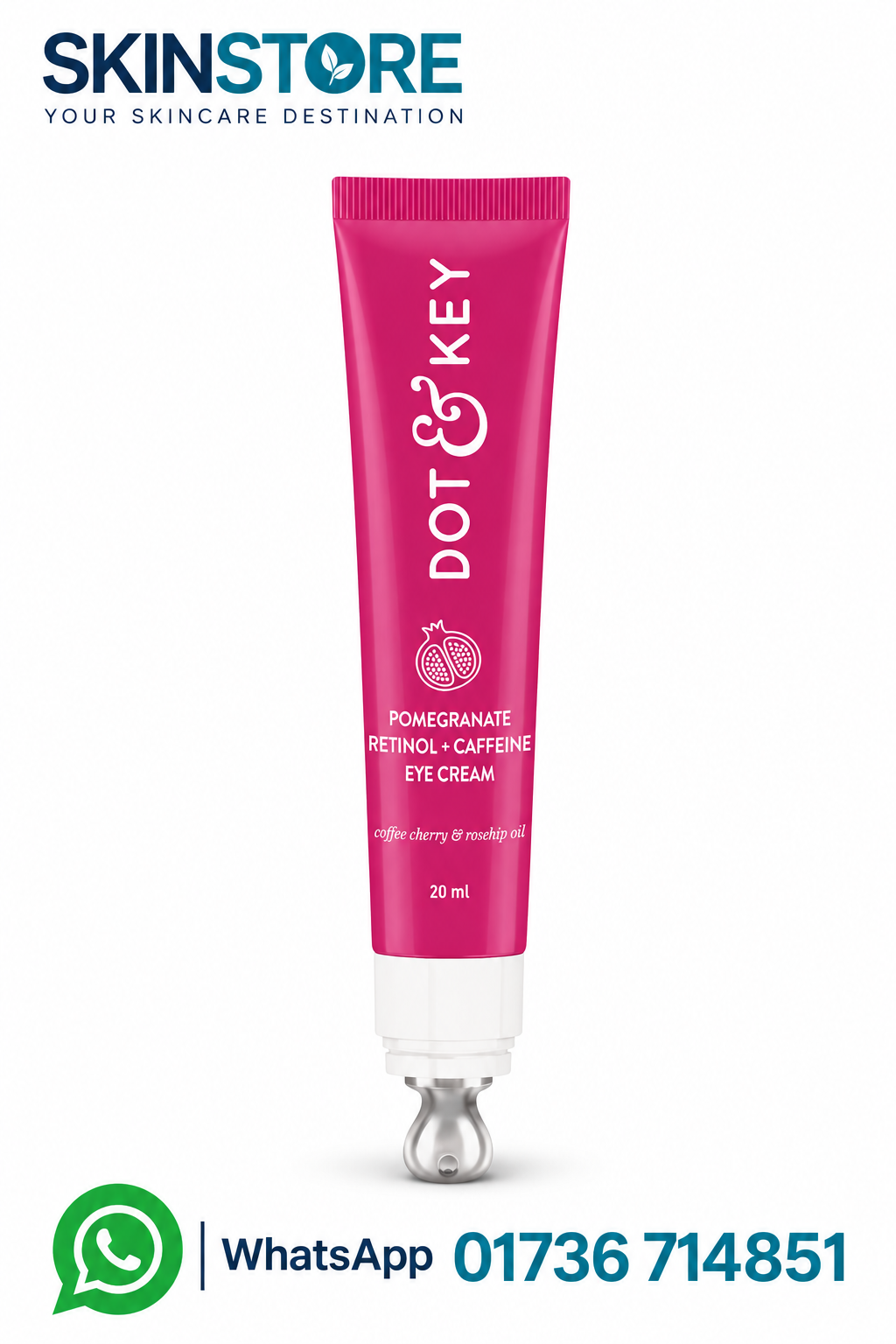 Dot & Key Pomegranate Eye Cream for Dark Circles 20ml