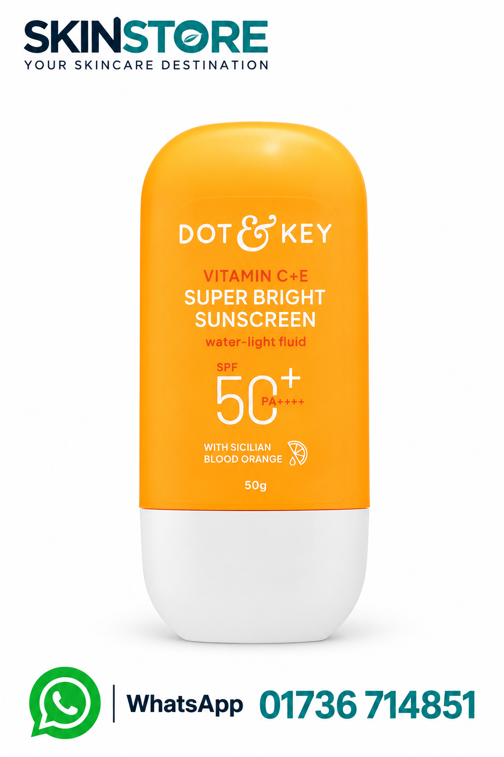 Dot & Key Vitamin C + E Super Bright Sunscreen 50g