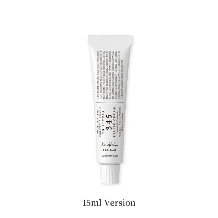 Dr. Althea 345 Relief Cream MINi Travel Size 15ml