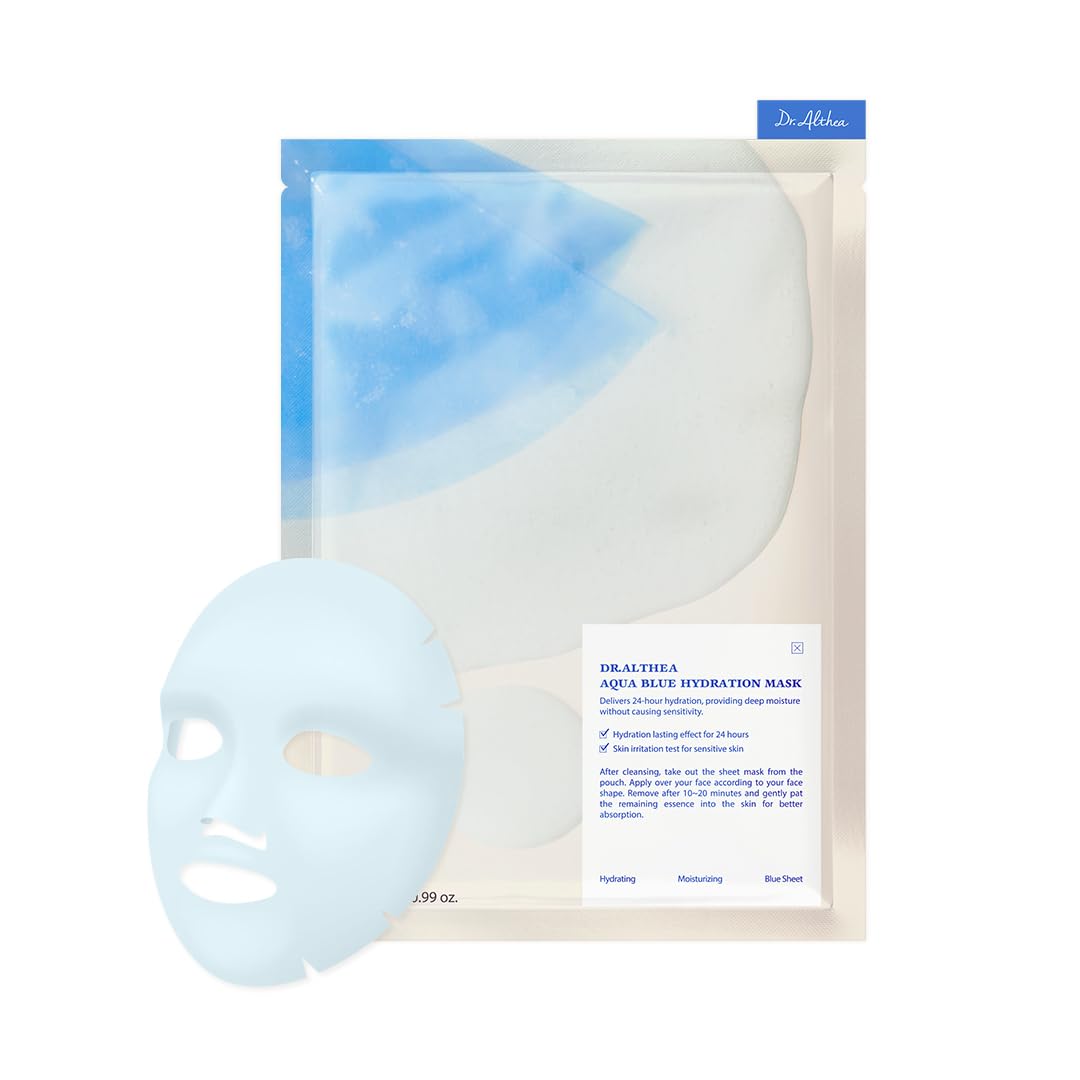 Dr Althea Aqua Blue Hydration Face Sheet Mask 28g (1ea) 
