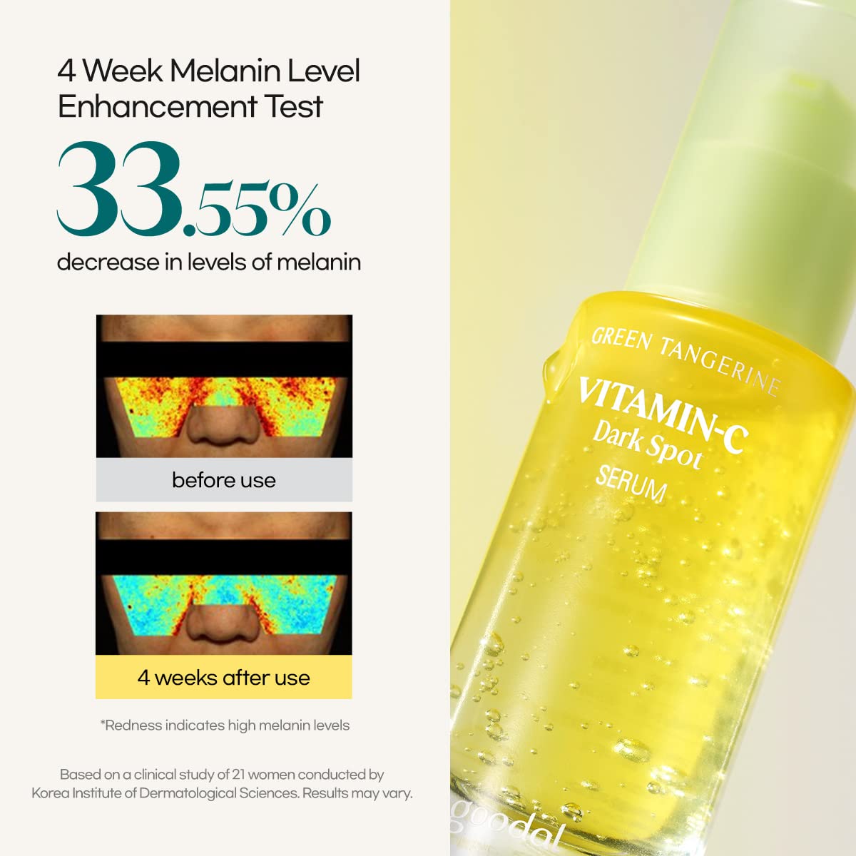 GOODAL Green Tangerine Vitamin C Dark Spot Serum 40ml