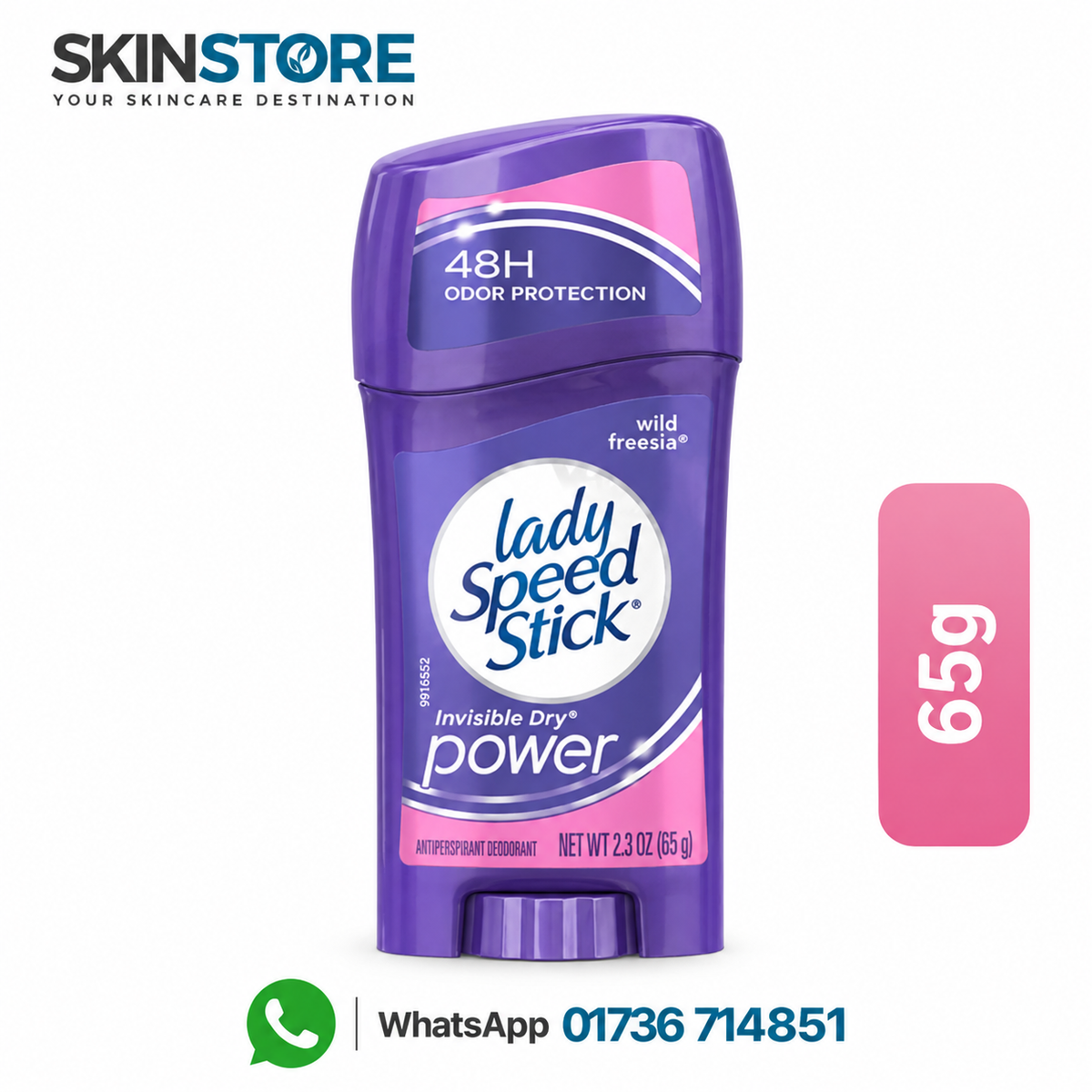 Lady Speed Stick Wild Freesia Deodorant 65g