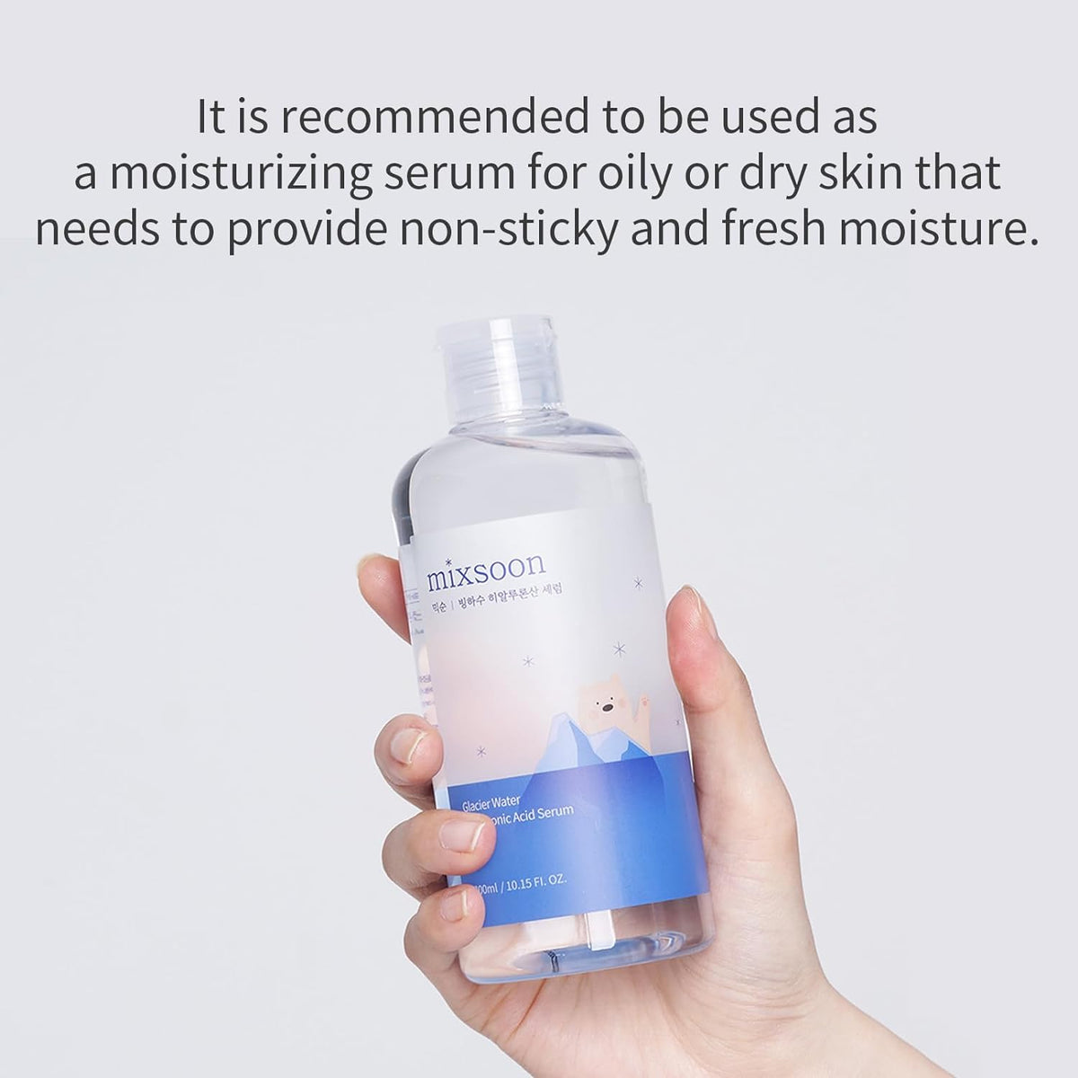 MIXSOON Glacier Water Hyaluronic Acid Serum 300ml