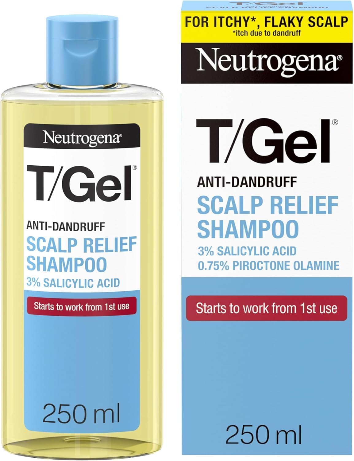 Neutrogena T/Gel Anti Dandruff Scalp Relief Shampoo 250ml