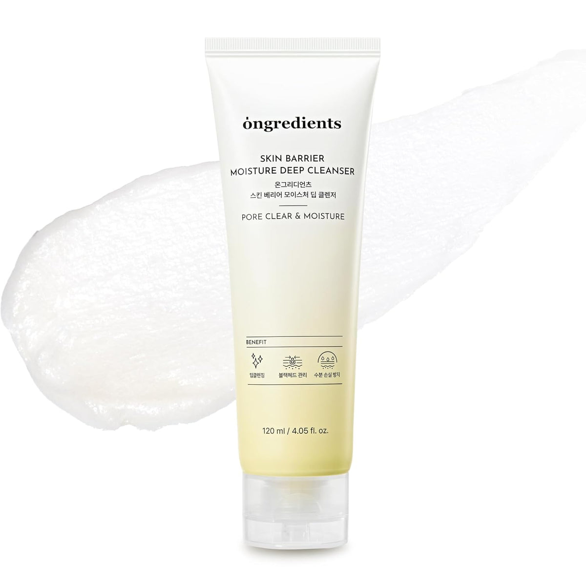 ONGREDIENTS Skin Barrier Moisture Deep Cleanser 120ml