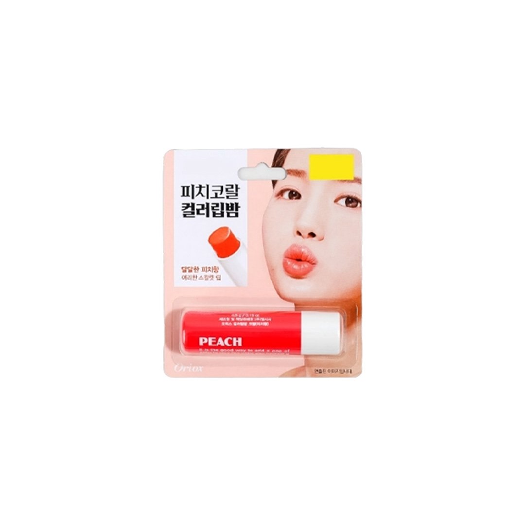 Oriox Color Lip Balm Peach 4.8g