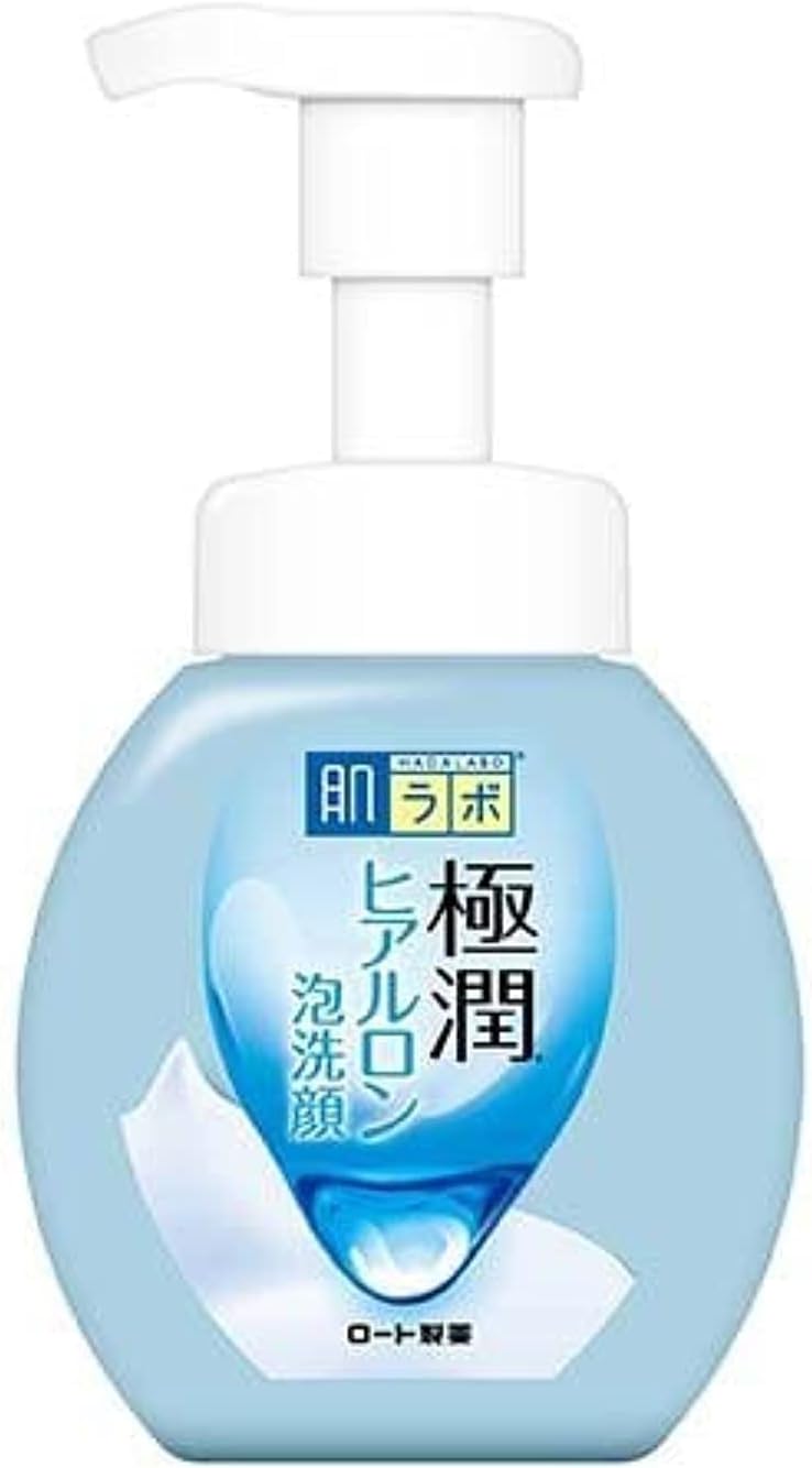 Rohto HadaLabo Gokujyun Hyaluronic Acid Moisture Bubble Foaming Cleanser 160ml