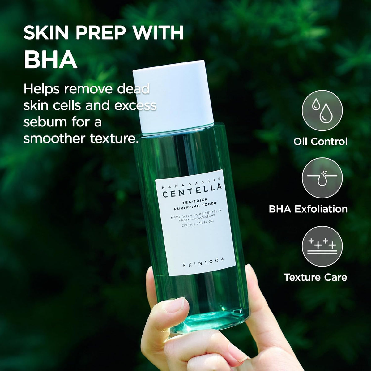 SKIN1004 Madagascar Centella Tea Trica Purifying Toner 210ml