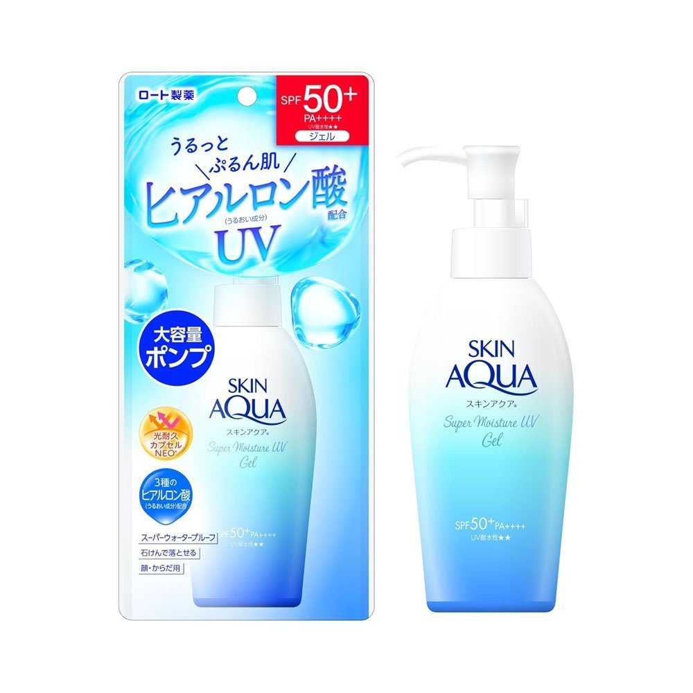 Skin Aqua Super Moisture SPF50+ PA++++ UV Gel  PUMP Family Size 140g