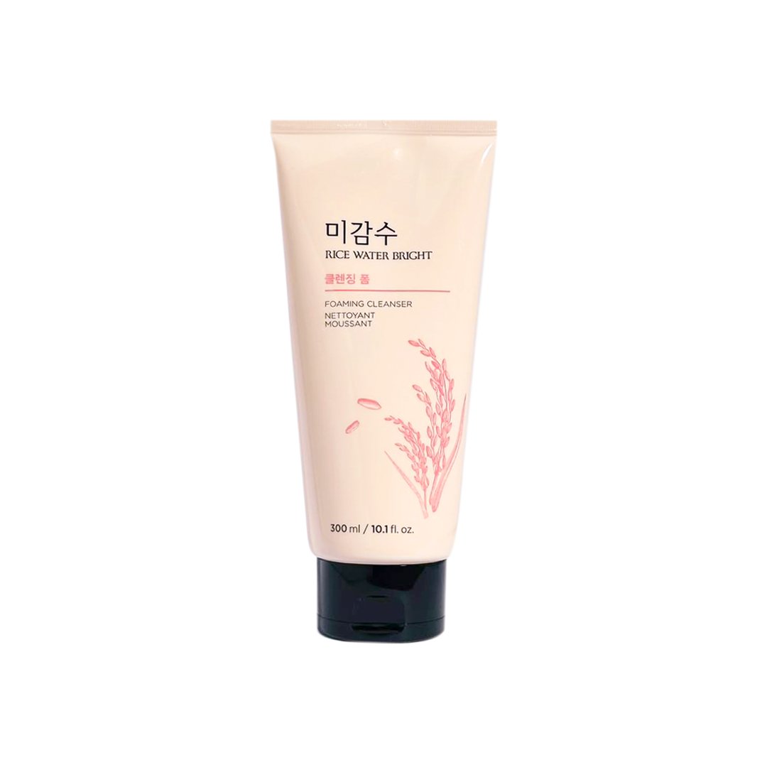 The Face Shop Rice Water Bright Foaming Cleanser FAMILY SIZE 300ml