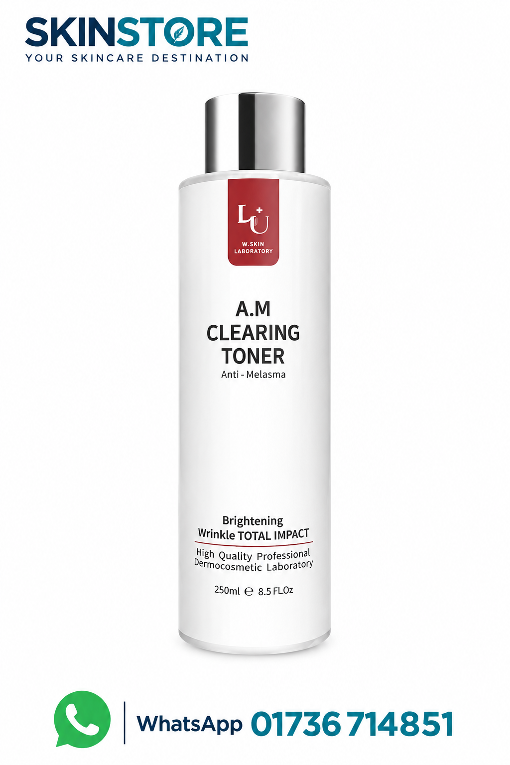 W. Skin Laboratory AM Clearing Toner 250ml
