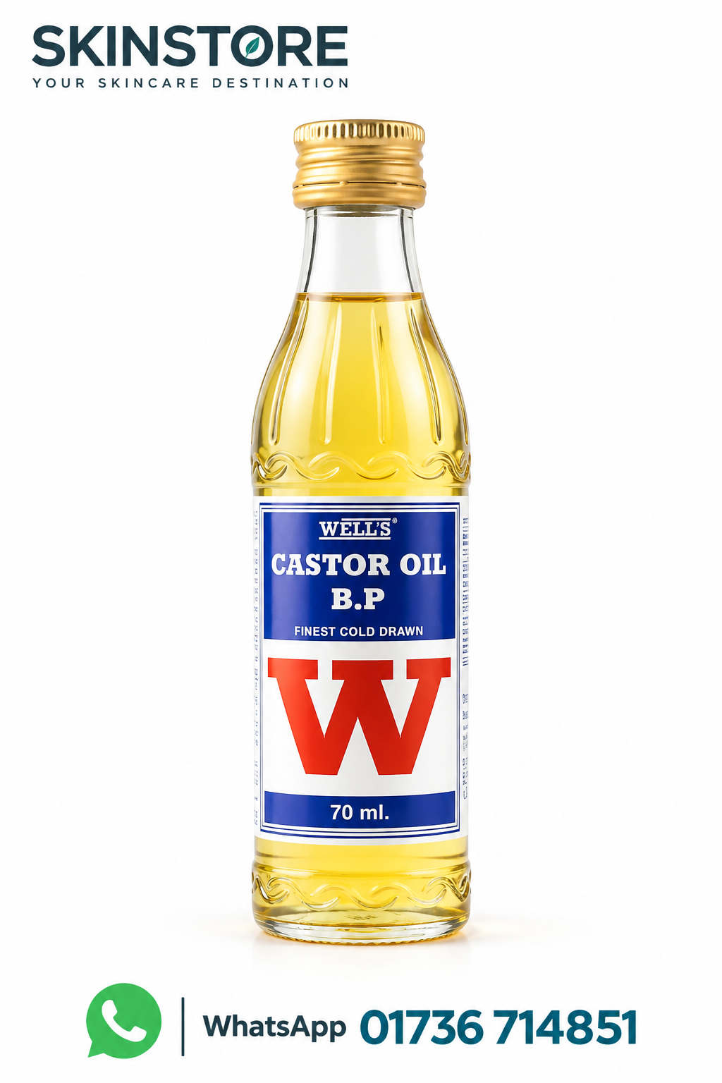 Well's Castor Oil 70ml