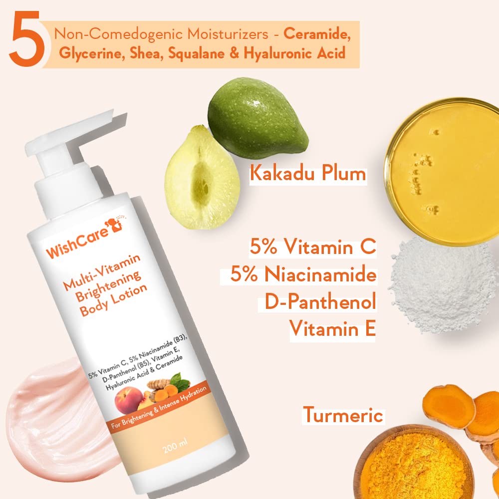 WishCare Multi Vitamin Brightening Body Lotion 200ml