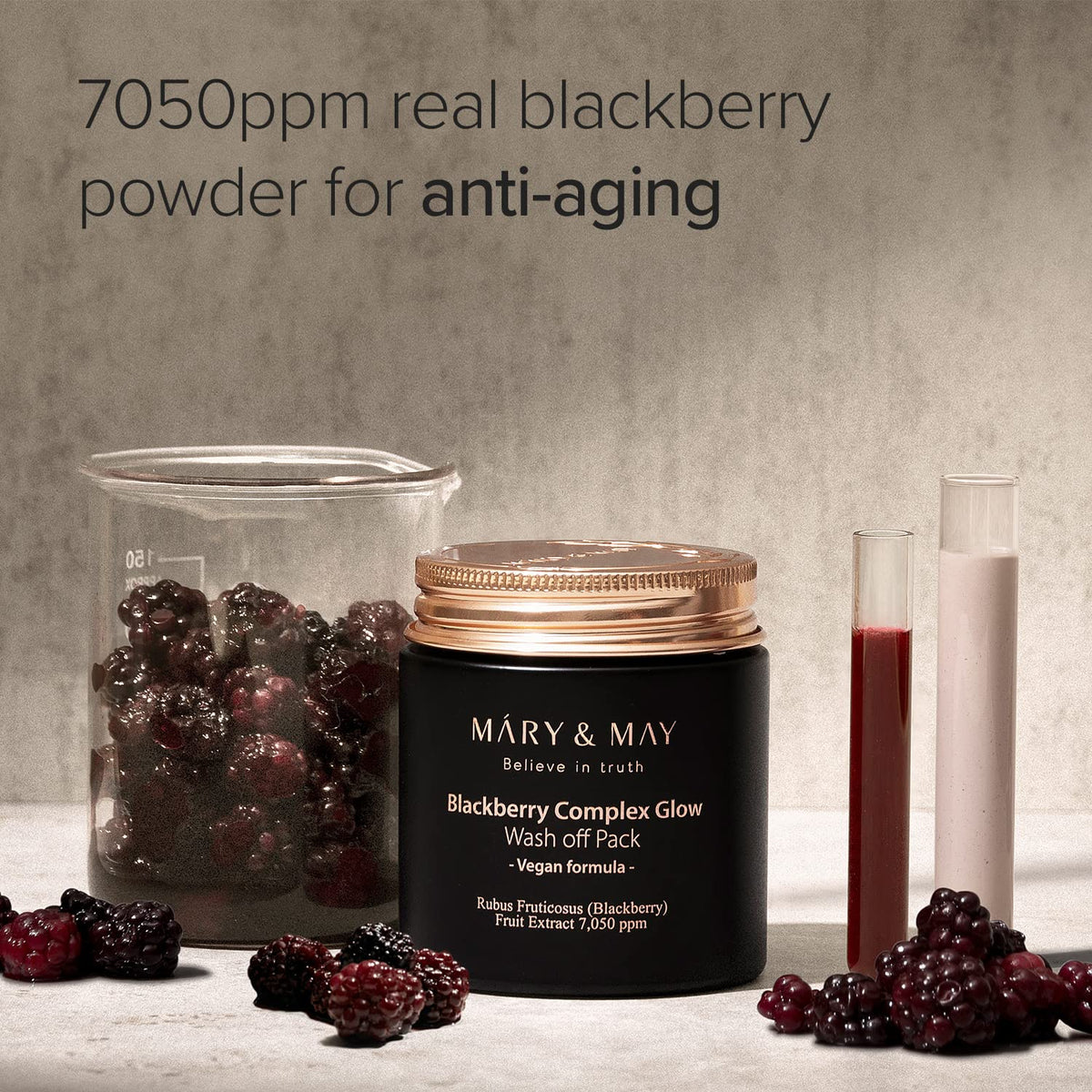 Mary & May Blackberry Complex Glow Wash Off Pack 125g