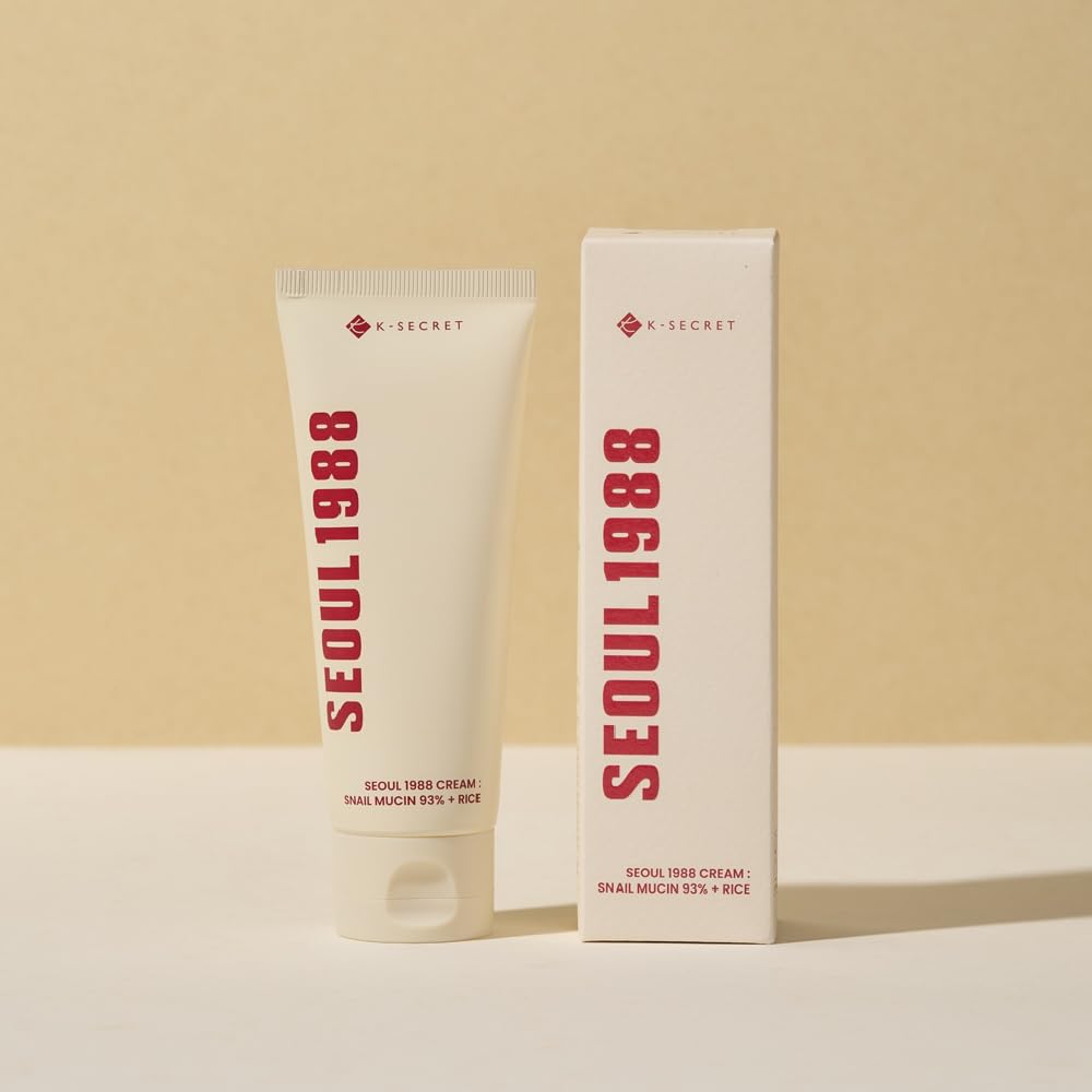 KSECRET SEOUL 1988 Seoul 1988 Cream Snail Mucin 93+Rice 100ml